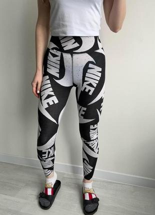 Женские оригинальные спортивные лосины nike