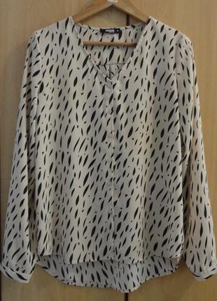 Супер брендовая рубашка туника блуза блузка