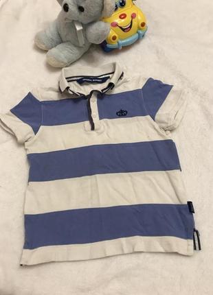 Футболка поло на 1-2-3 роки original marines бавовна