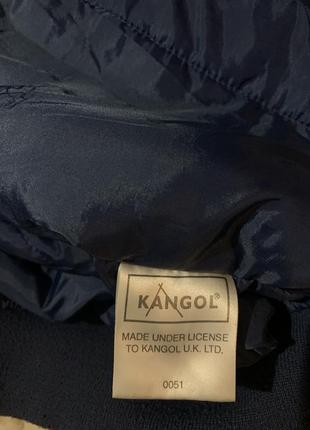 Женский бомбер синий kangol4 фото