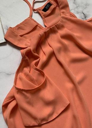 Шифоновая блуза с асимметричным низом от f&amp;f 8 р.3 фото