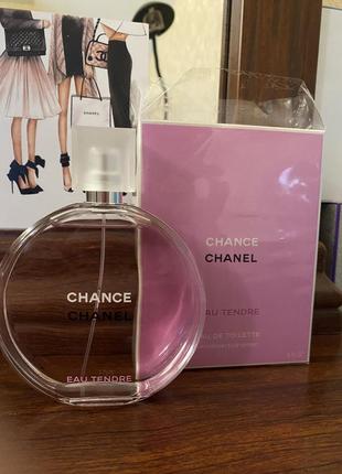 Роспив chanel chance eau tendre, туалетна вода,оригінальної парфумерії