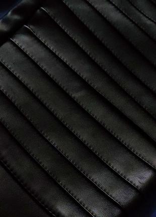 Лосины черные кожаные2 фото