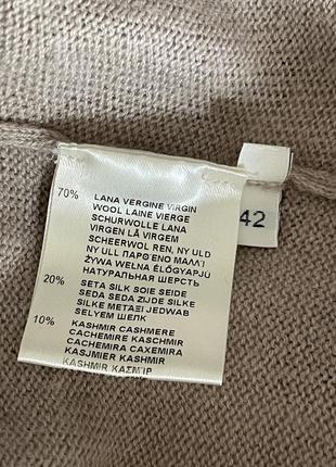 Кашемировый свитер бренд lamberto losani7 фото