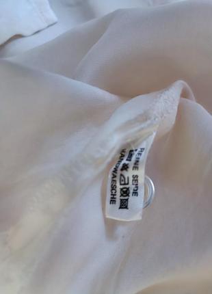 Шовкова коротка сукня блуза, 100% шовк3 фото