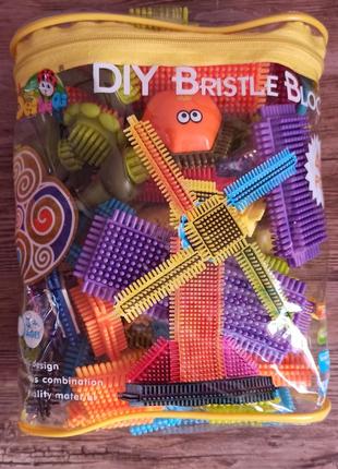 Конструктор голчастий bristle blocks (42од.)
