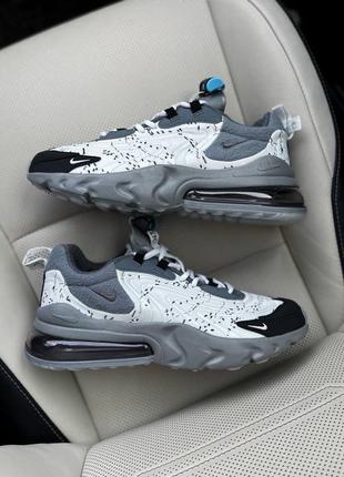 Кроссовки nike air max 270 react silver x travis scott7 фото