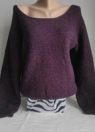 Светр handmade альпака вовна