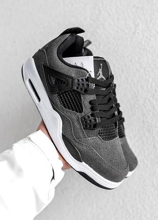 Мужские кроссовки nike air jordan 4, мужественные кроссовки найк джордан 4