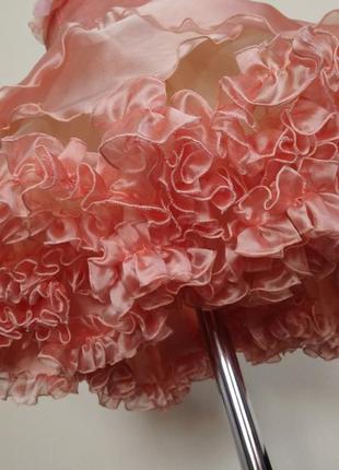 Костюм барби цветочки пионки платья розовый2 фото