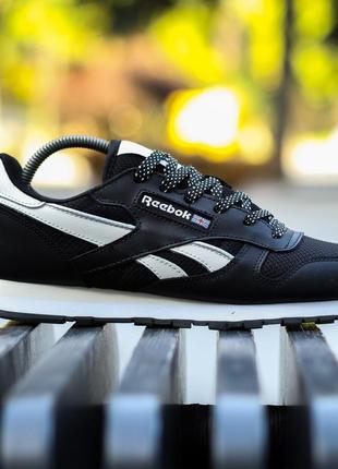 Мужские кроссовки reebok classic, мужественные кроссовки рыбок класссик4 фото