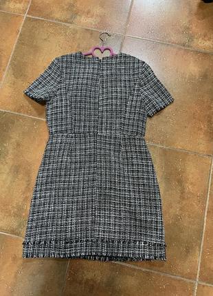 Твидовое платье