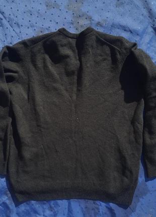 Винтажный свитер lyle &amp; scott шерсть2 фото