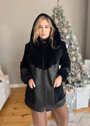 Натуральная дубленка🖤