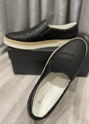 Нові шкіряні мокасини італій baldinini
