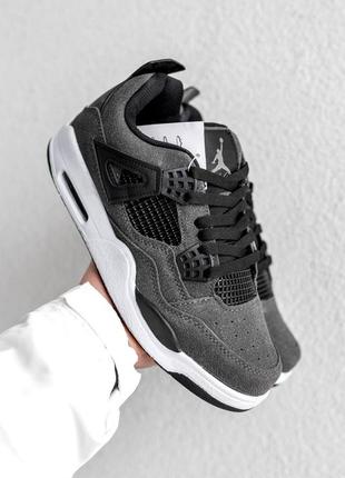 Мужские кроссовки nike air jordan 4, мужественные кроссовки найк джордан 4