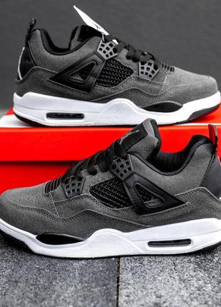 Мужские кроссовки nike air jordan 4, мужественные кроссовки найк джордан 44 фото