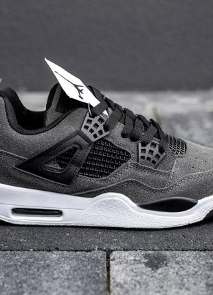 Мужские кроссовки nike air jordan 4, мужественные кроссовки найк джордан 46 фото