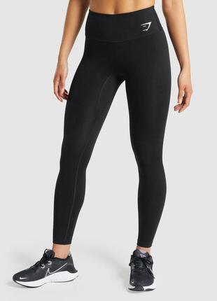 Спортивні легінси лосини тайтси gymshark training leggings1 фото