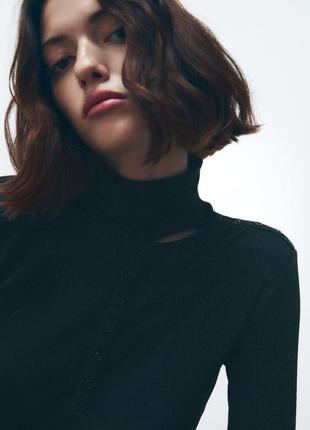 Гольф, водолазка zara. 2