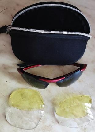 Комплект, спортивные очки со сменными линзами2 фото