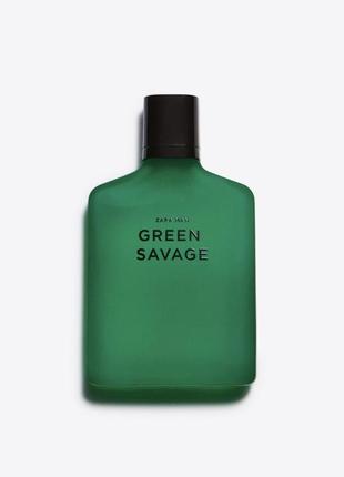 Парфюм мужской zara green savage 100ml1 фото