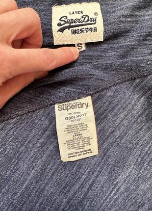 Сукня плаття superdry синє сонцекльош трикотажна7 фото