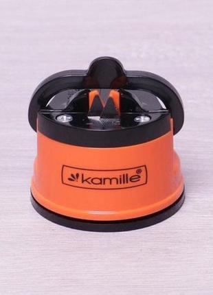 Точилка для ножей kamille 5701 с присоской