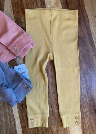 Лосины на девочку, лосины в рубчик, штанишки на девочку tu