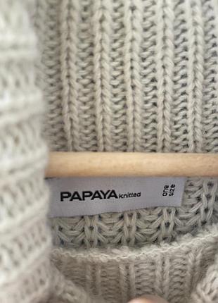 Вязаное платье papaya 7