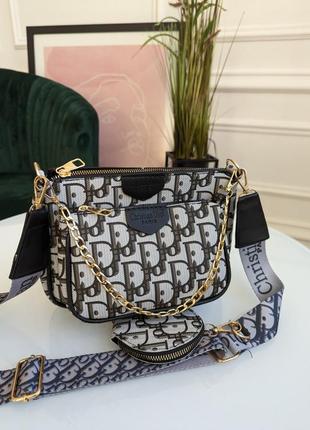 Сумочка 3 в 1 текстильна 😍