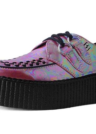 Tuk криперс. red oil slick d-ring mondo creeper