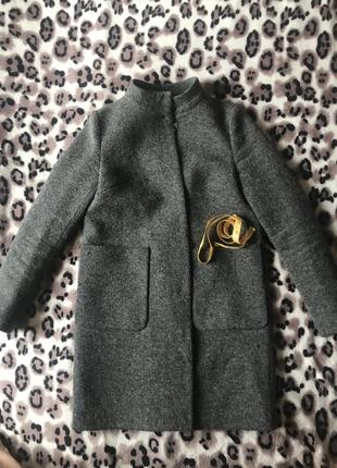 Шерстяное пальто2 фото