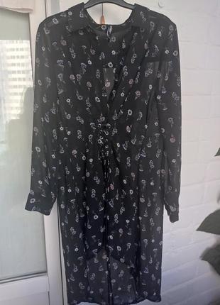 Сорочка туніка з імітацією корсета