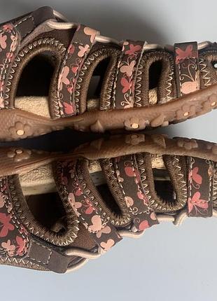 Босоніжки geox сандалі 26 сандали босоножки метелики бабочки бабочками7 фото