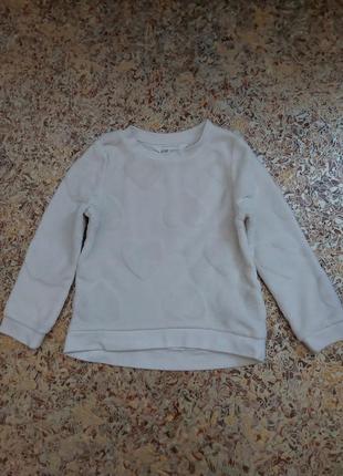 H&amp;m плюшевая кофта, свитер 98-104, 2-4 года