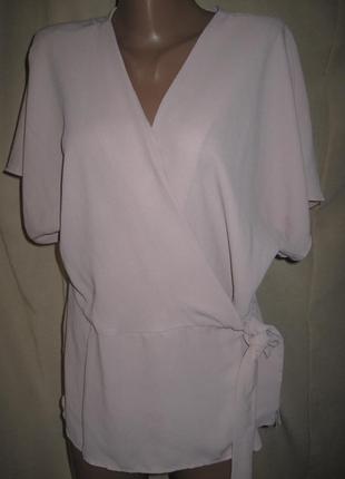 Блуза з запахом new look р-р16,