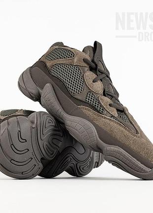 Кросівки yeezy 500 clay brown