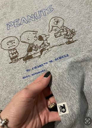 Базова футболка uniqlo snoopy колаборація peanuts5 фото