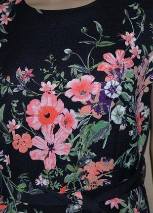 Крутезна сукня у квіти  m&s 14 розмір2 фото