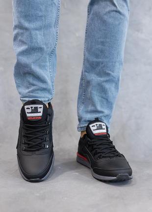 Стильні кросівки шкіряні чорні чоловічі (весна/осінь/демі/демісезонні) для чоловіків,зручні,комфортні,стильні5 фото