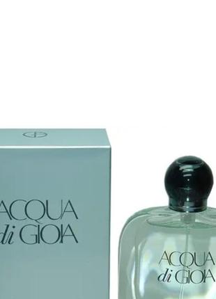 Женская парфюмированная вода giorgio armani acqua di gioia (армани аква ди джоя) 100 мл