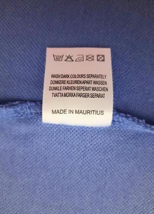 Фирменная рубашка-поло, made in mauritius4 фото