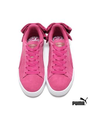 Стильні замшеві кеди puma1 фото