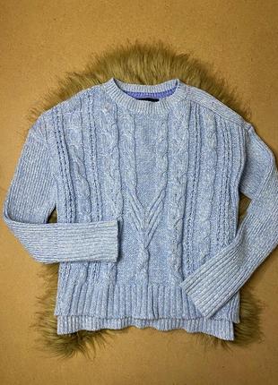 Тёплый свитер с шерстью альпаки