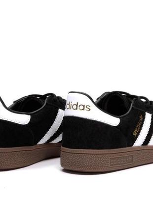 Кросівки чоловічі adidas spezial чорно-білі, адідас спезіал, спешл, кеди3 фото