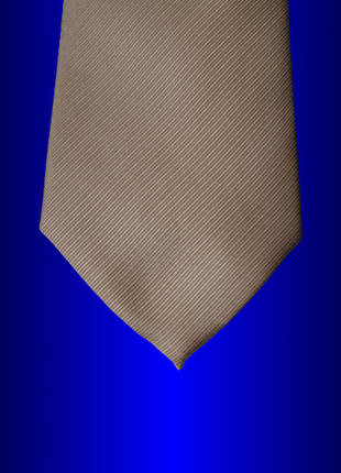 Классический широкий жолтый  песочный галстук краватка самовяз cadarwood state от бренда primark1 фото