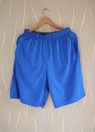 Шорти nike dri fit fly 2.0 training shorts blue pockets