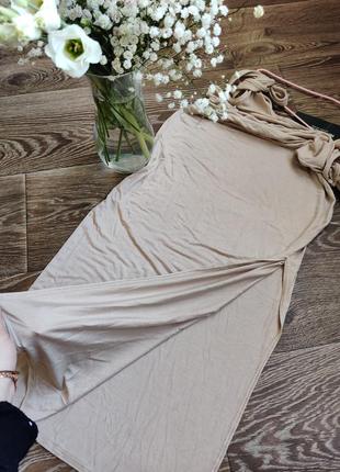 Платье с разрезом 3