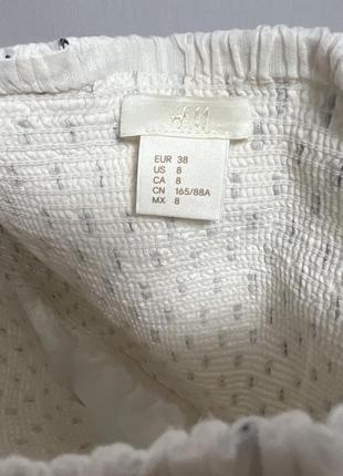 Плаття (сарафан) біле h&m 3